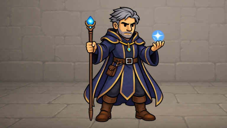 #17 Human Sorcerer (male)