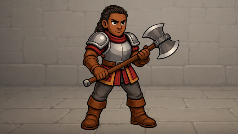 #2 Human Fighter (female)