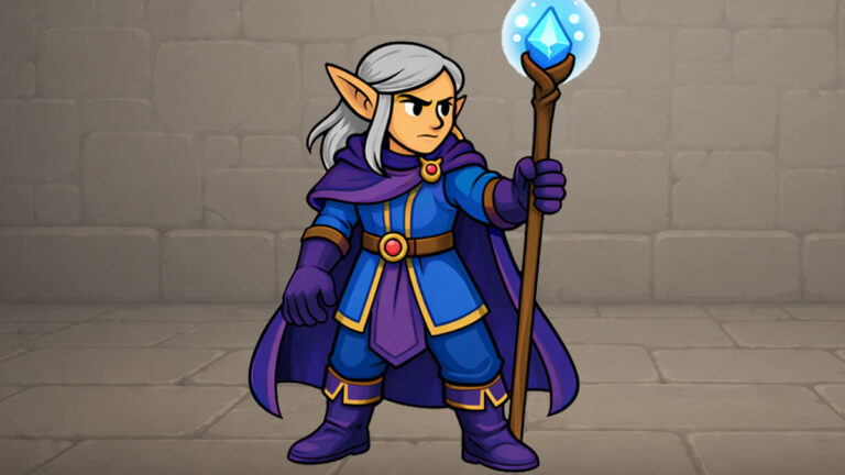 #3 Elf Wizard (male)