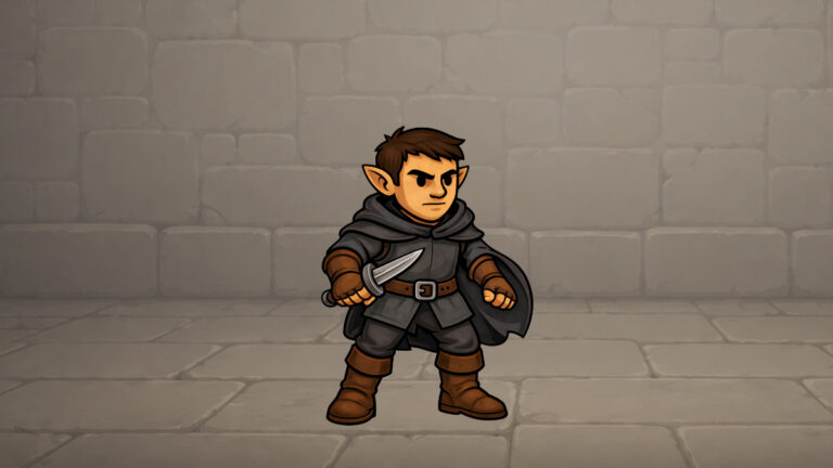 #5 Halfling Rogue (male)