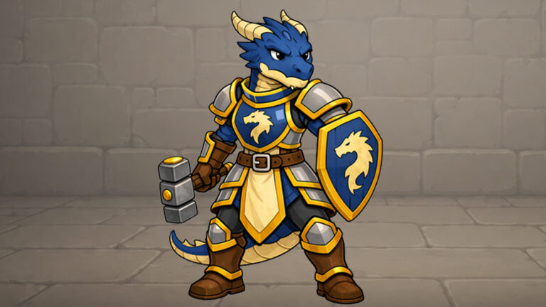 #8 Dragonborn Paladin (female)