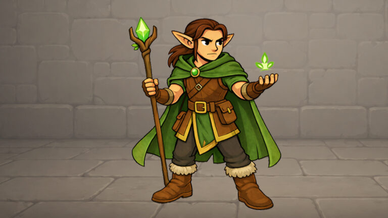#23 Elf Druid (male)