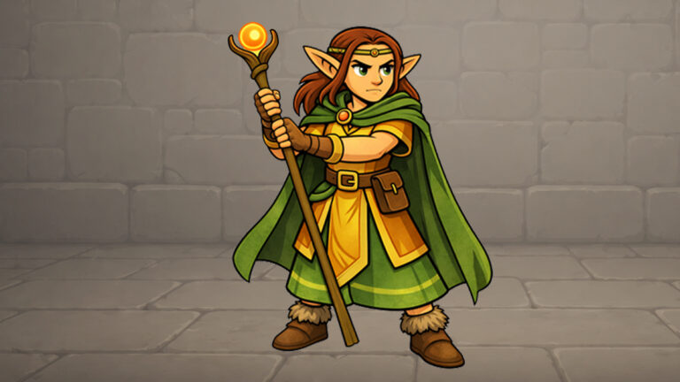 #24 Elf Druid (female)