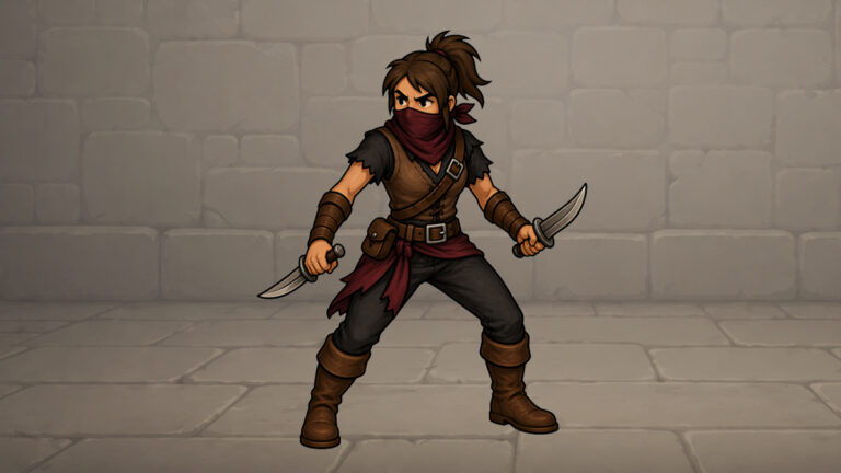 #34 Human Bandit (female)
