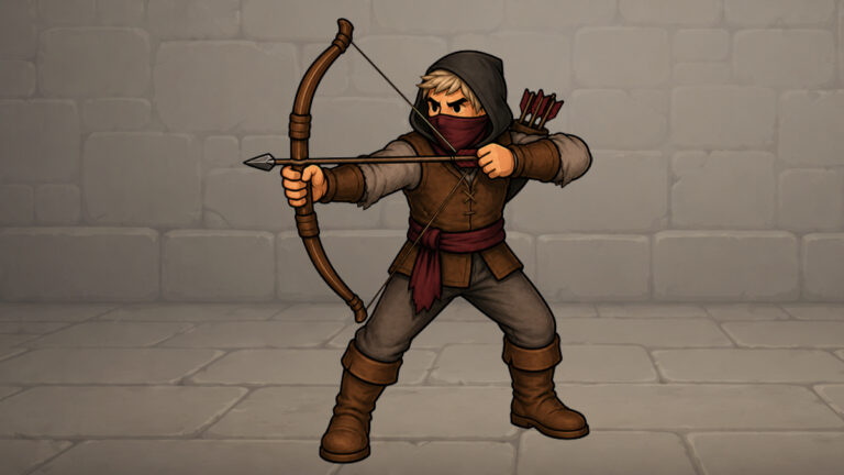 #36 Human Bandit Archer (male)