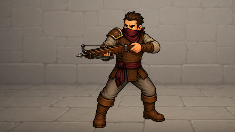 #37 Human Bandit Crossbowman (male)
